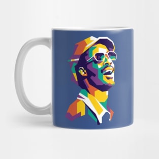 Stevie Wonder WPAP Mug